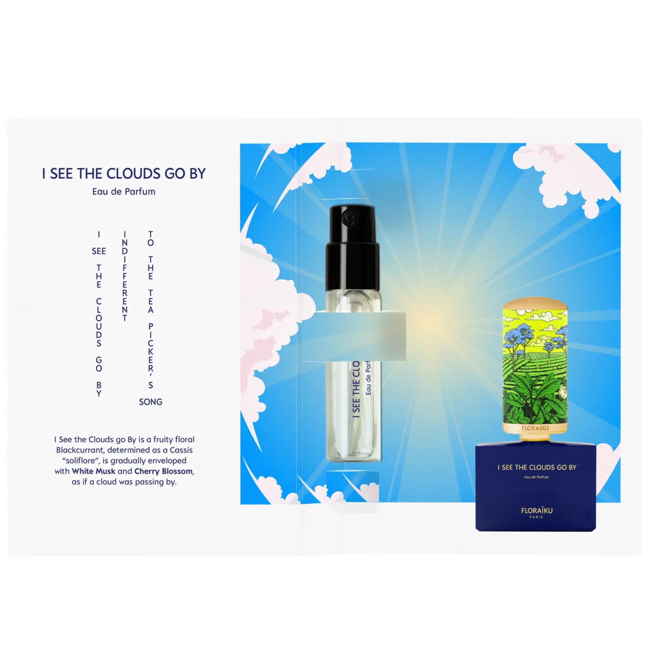 Floraïku Paris | BOUTIQUE I SEE THE CLOUDS GO BY Sample