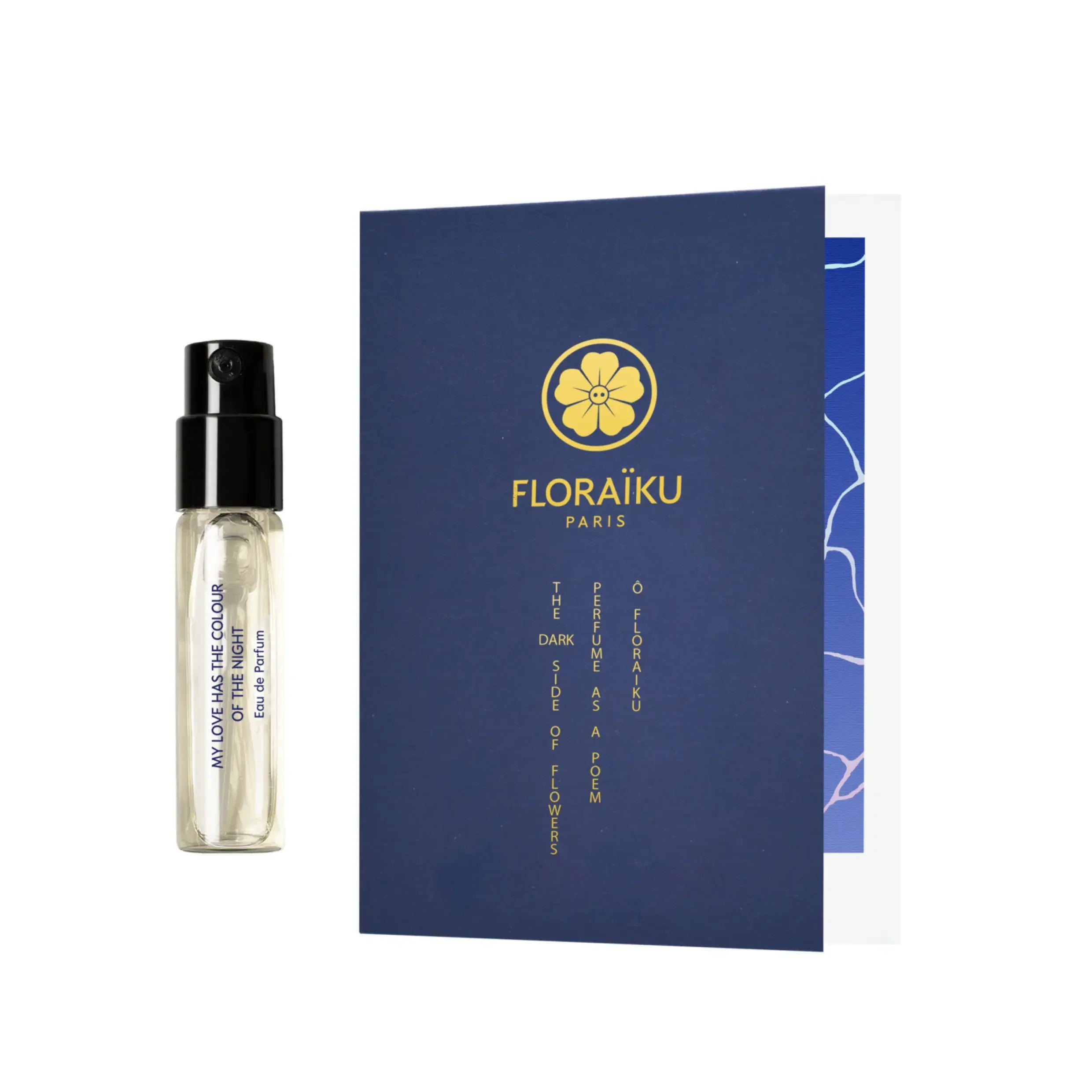 Floraïku Paris | MY LOVE HAS THE COLOUR OF THE NIGHT (100%
